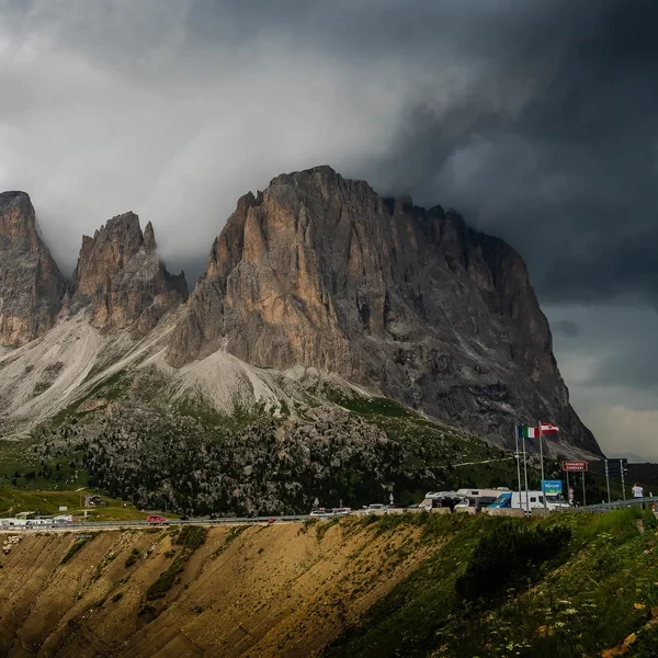 Passo Sella dans les Dolomites